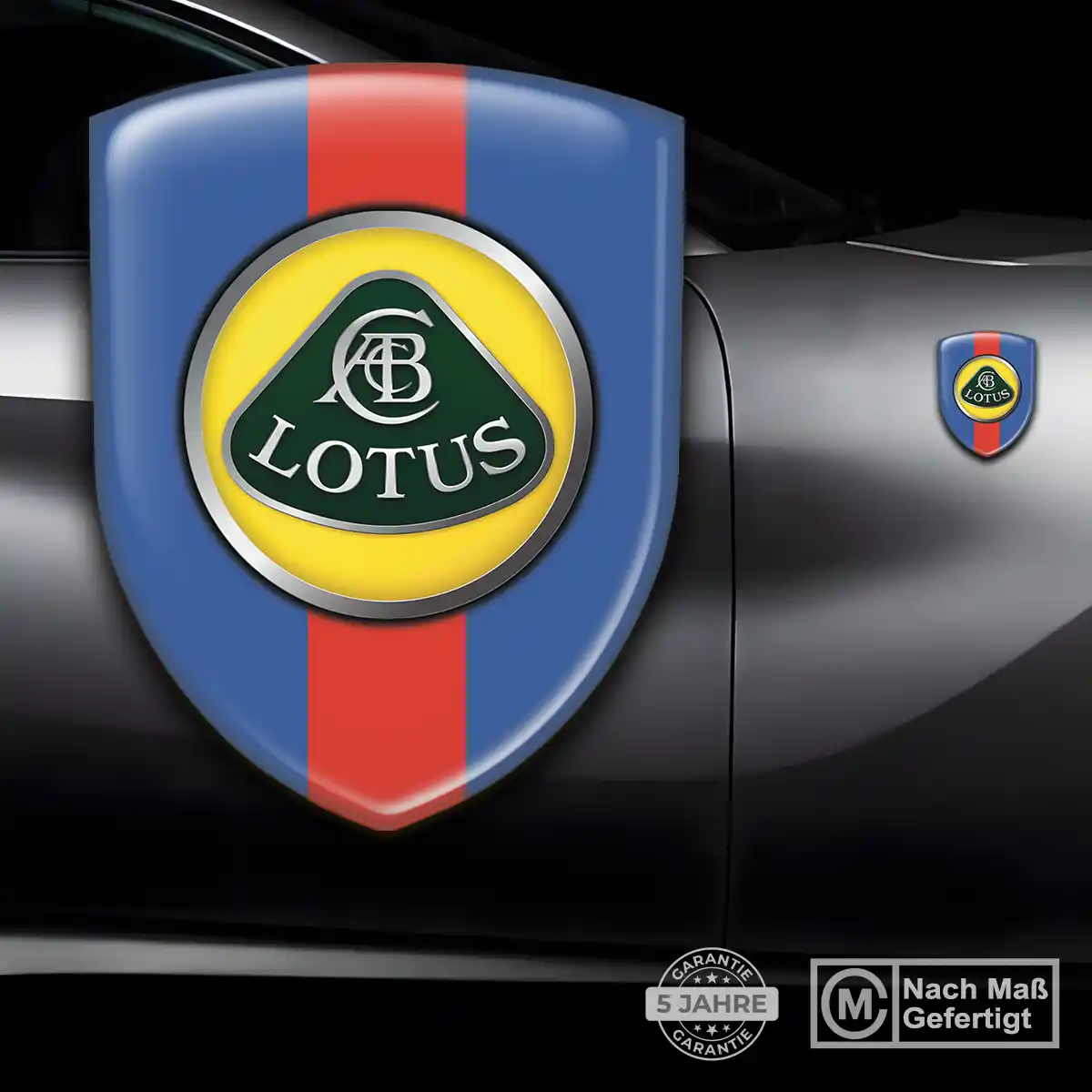 Lotus Emblem Wappen Auto Premium-Edition