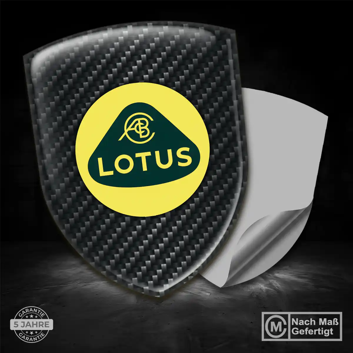 Lotus Emblem Wappen Auto Stilvolles Design
