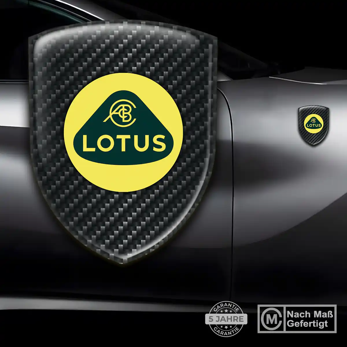 Lotus Emblem Wappen Auto Stilvolles Design