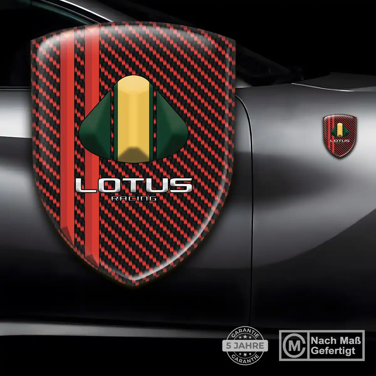 Lotus Emblem Wappen Auto Tuningfahrzeug