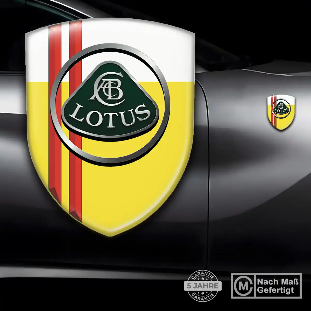 Lotus Emblem Wappen Hochwertiges Harz