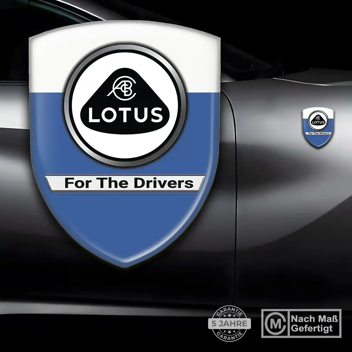 Lotus Emblem Wappen Interieurdesign