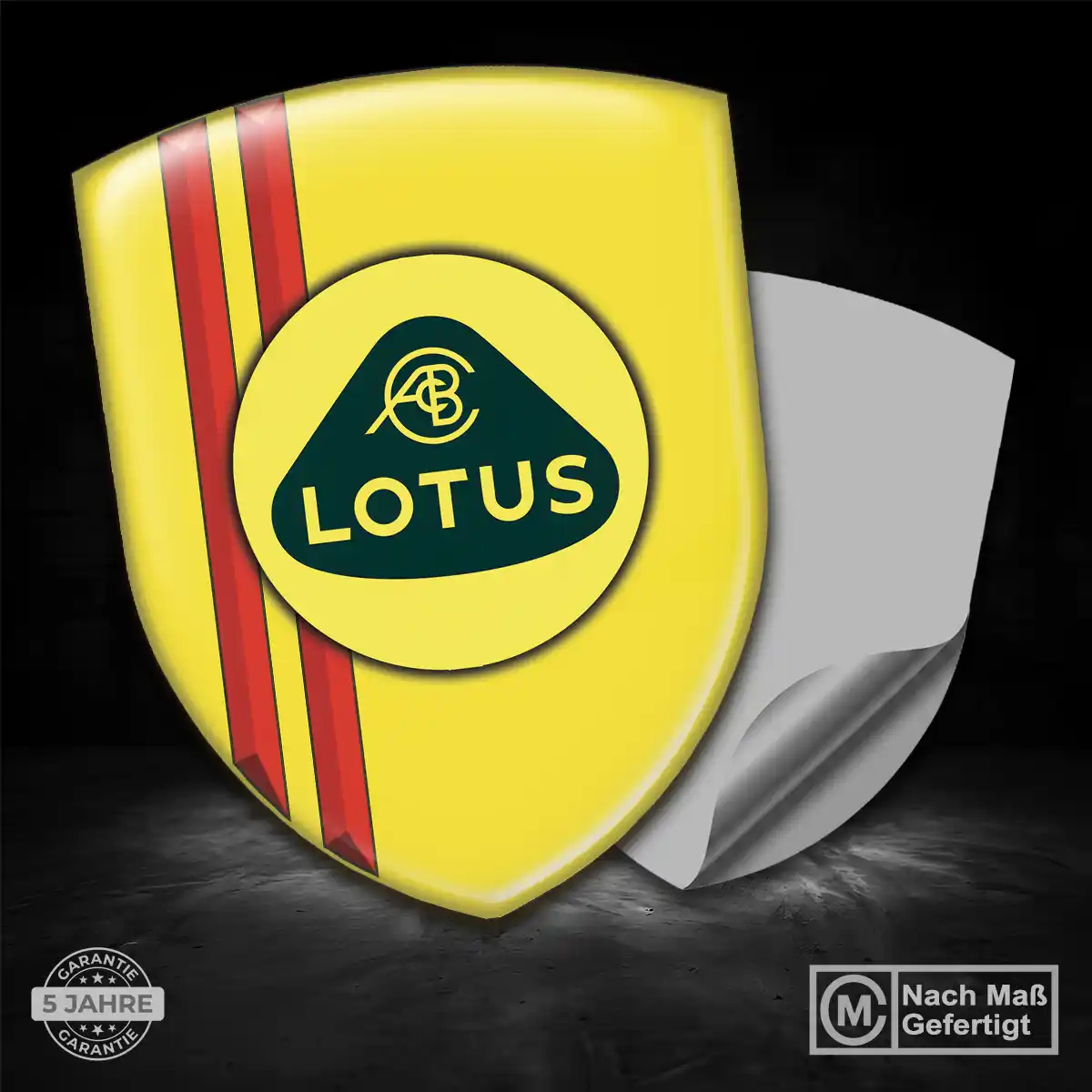 Lotus Emblem Wappen Modernes Design