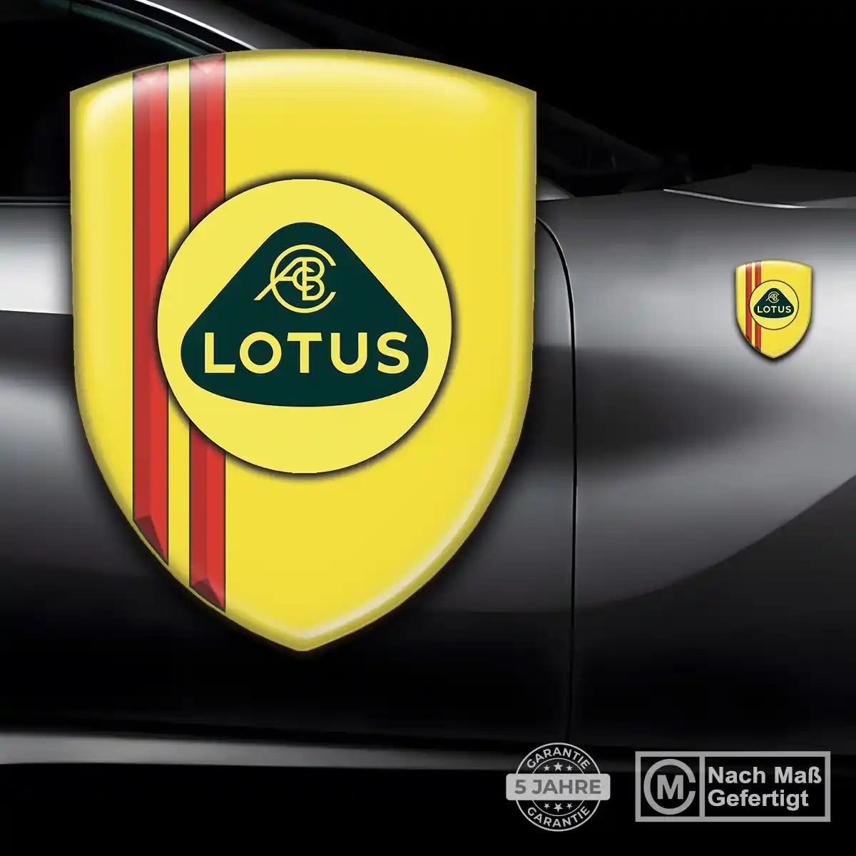 Lotus Emblem Wappen Modernes Design