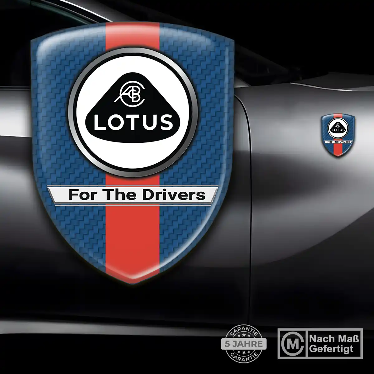 Lotus Emblem Wappen Premiumqualität