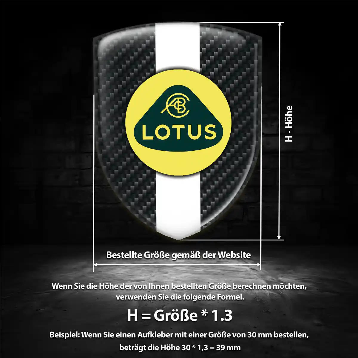 Lotus Embleme Ausdrucksstarkes Design
