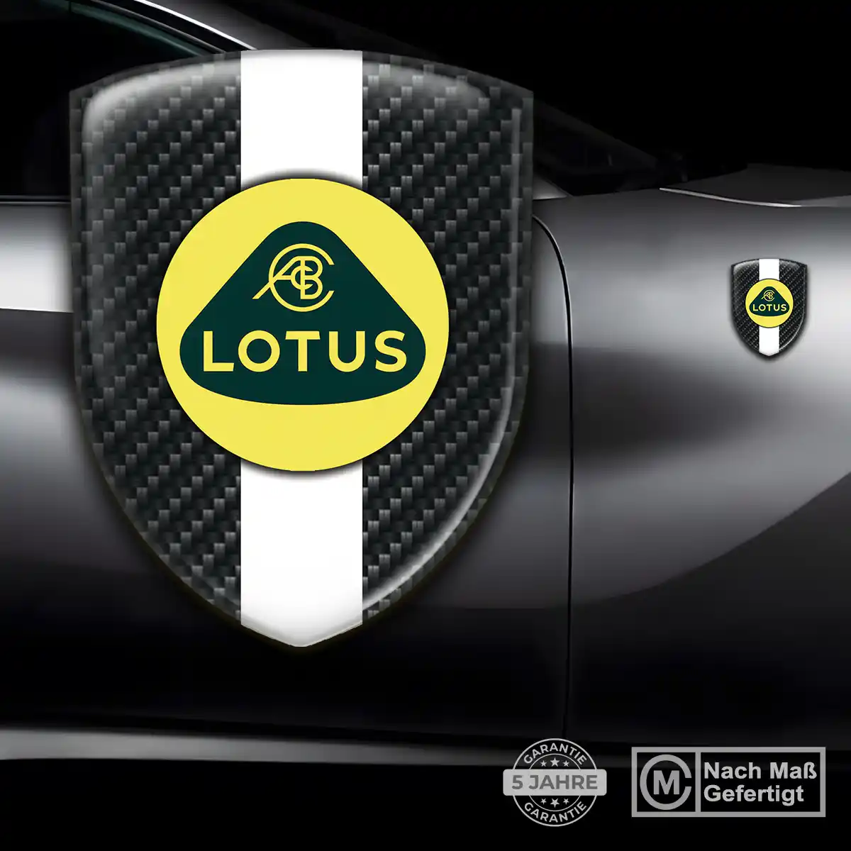 Lotus Embleme Ausdrucksstarkes Design