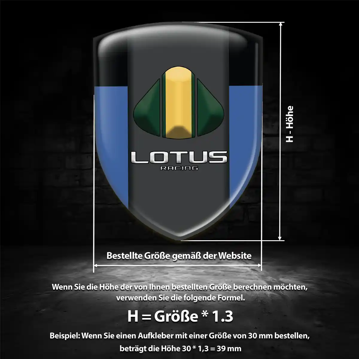 Lotus Embleme Auto Anspruchsvolles Design