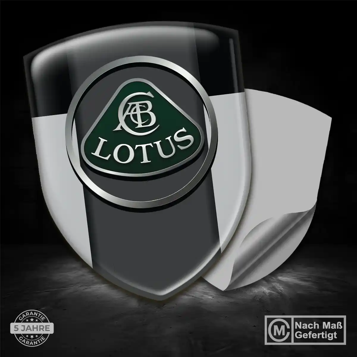 Lotus Embleme Auto Edles Design