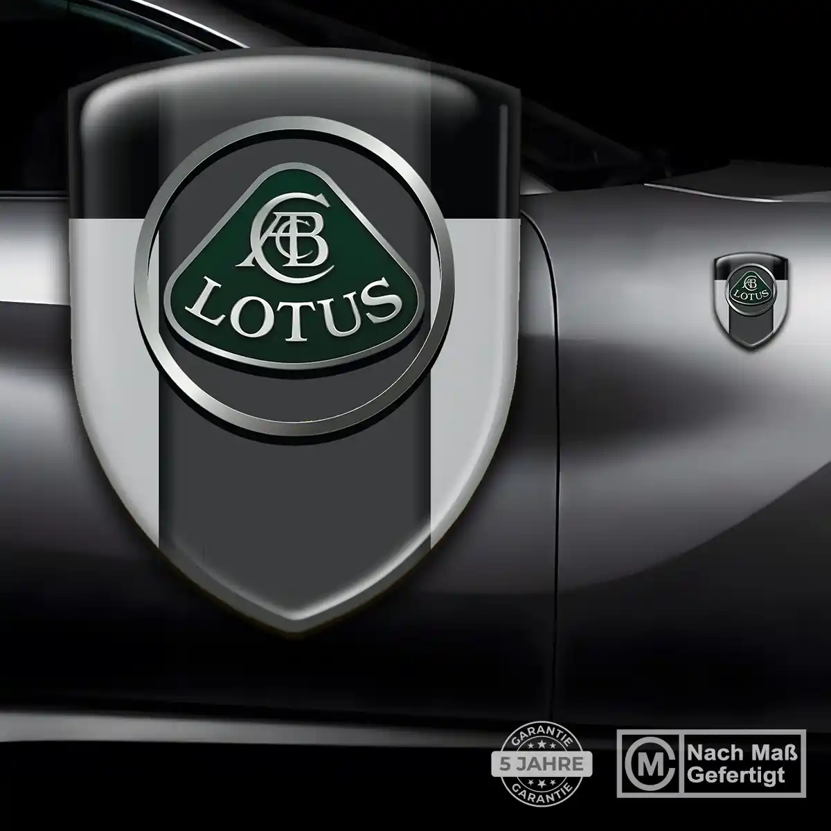 Lotus Embleme Auto Edles Design