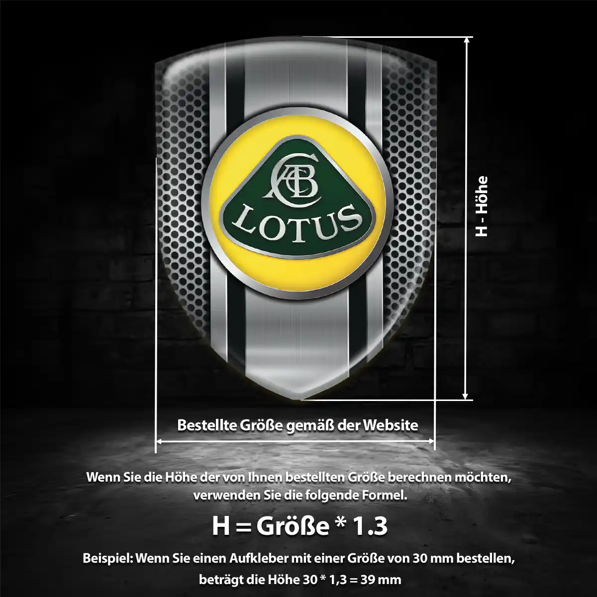 Lotus Embleme Auto Elegantes Design