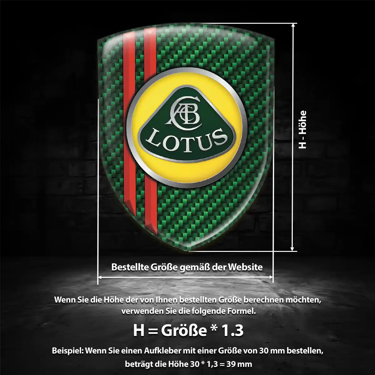Lotus Embleme Auto Exterieurdesign