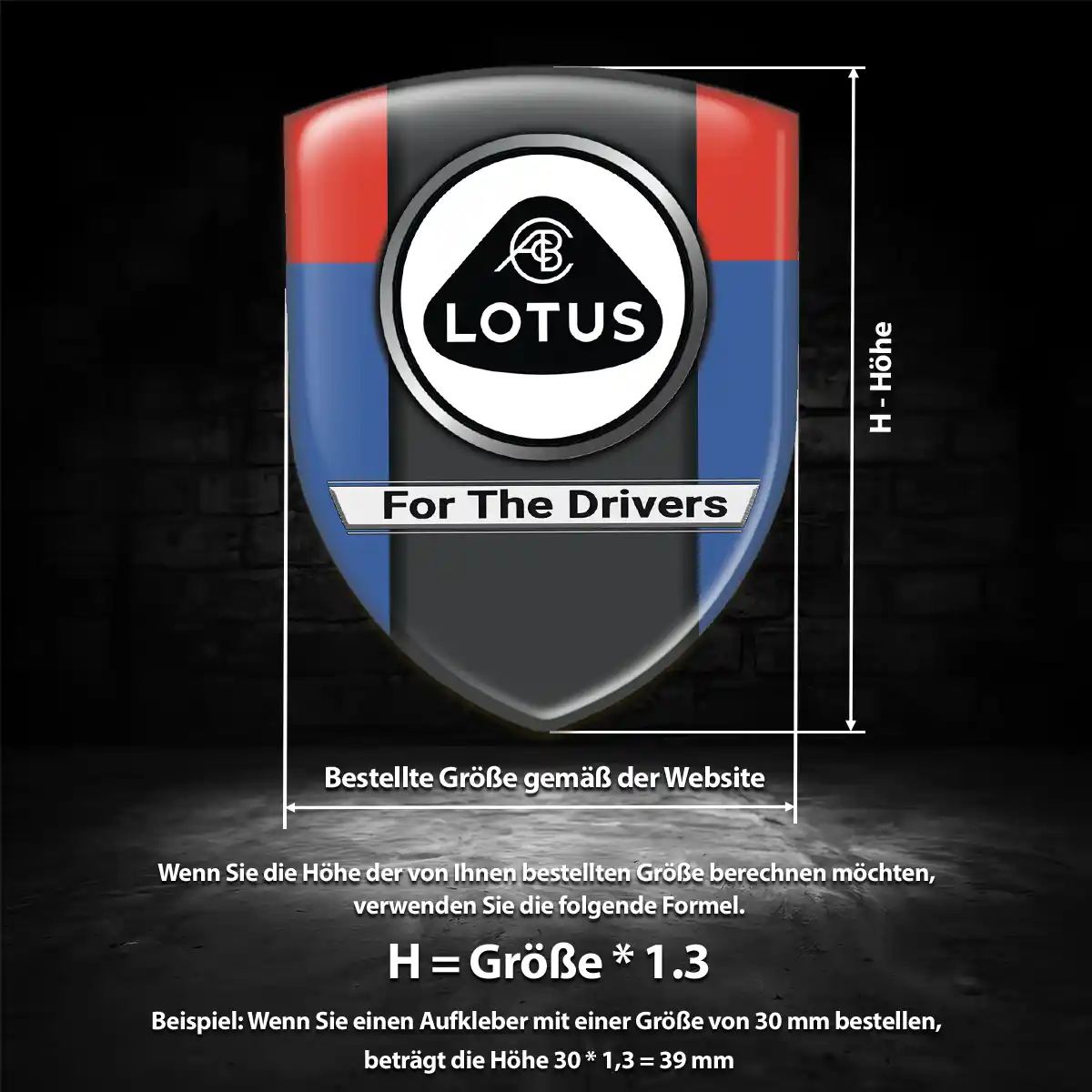 Lotus Embleme Erstklassige Qualität