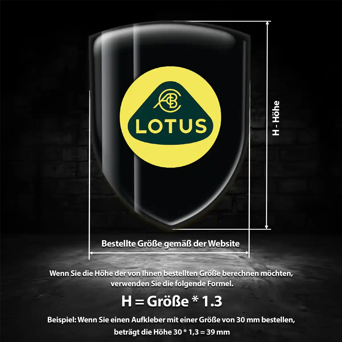 Lotus Embleme Exterieurdesign
