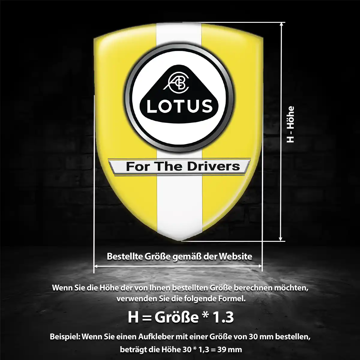 Lotus Embleme Hohe Qualität