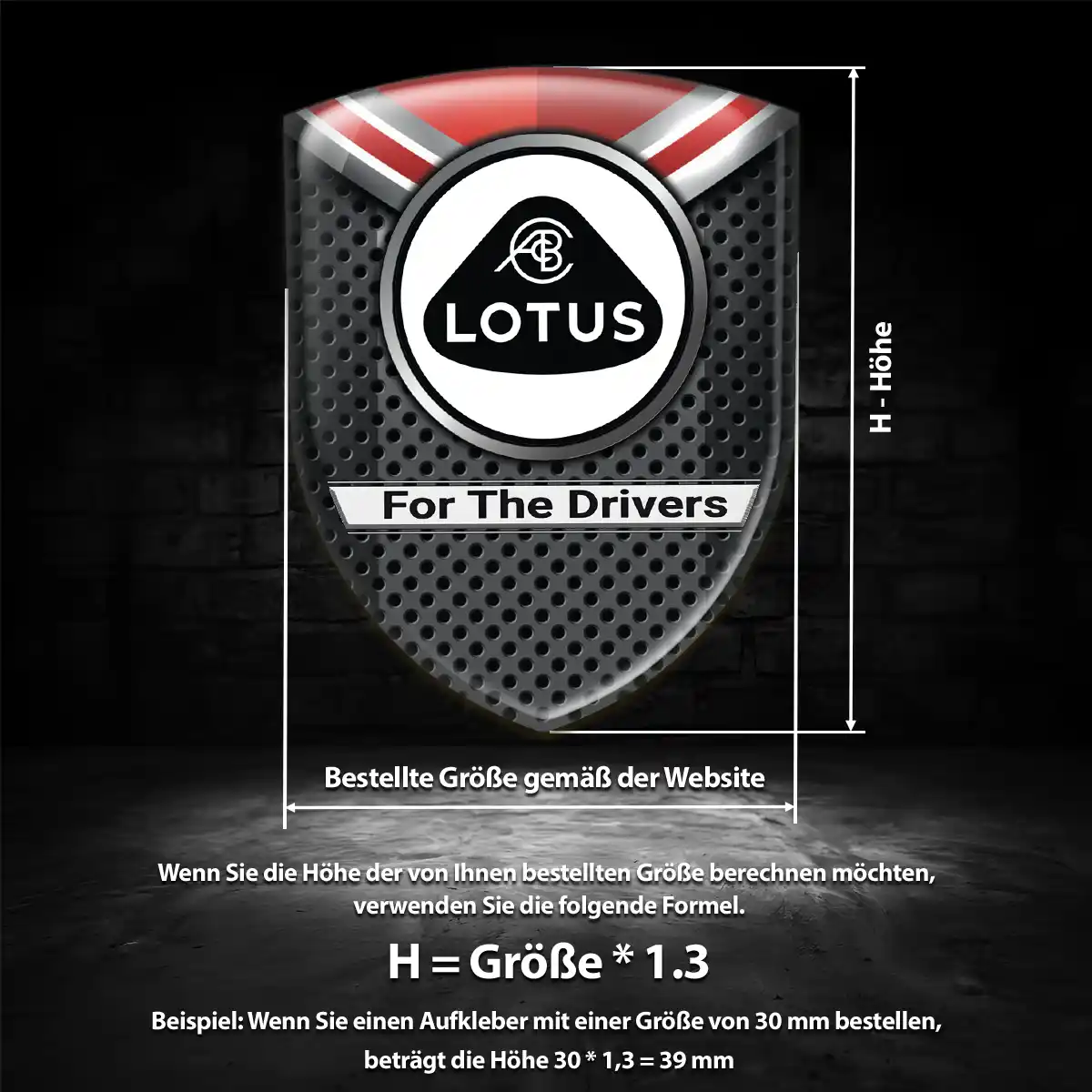 Lotus Embleme Limitierte Auflage