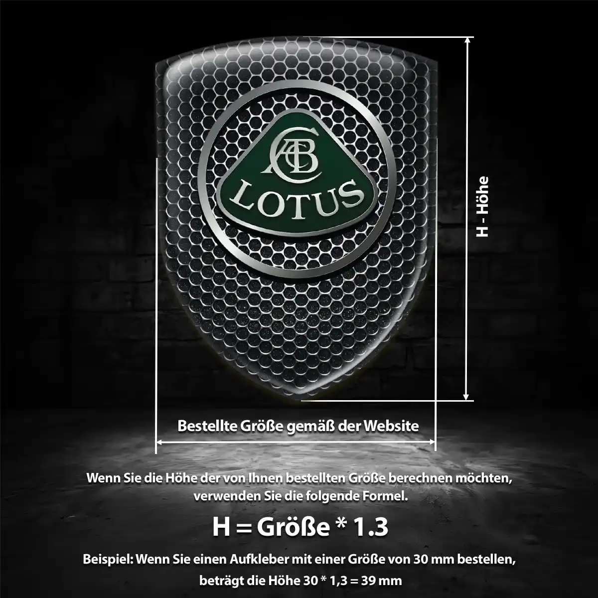 Lotus Embleme Luxus-Edition