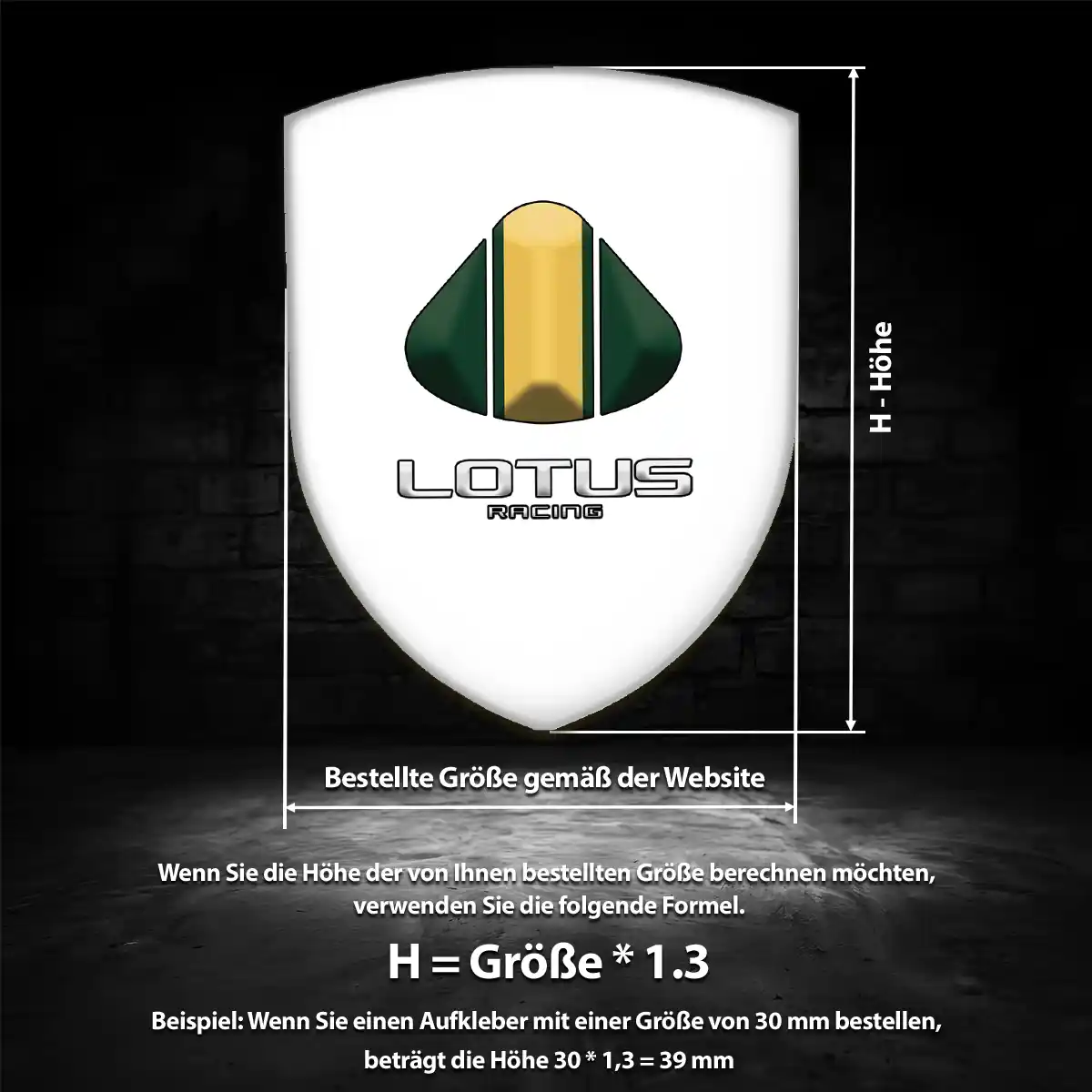 Lotus Embleme Premium-Edition