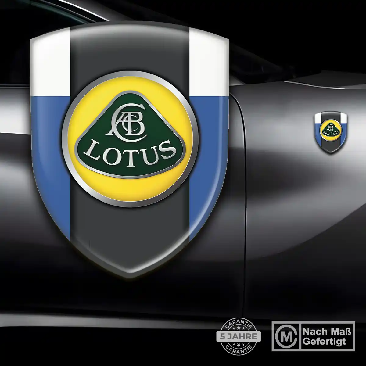 Lotus Embleme Silikon Aufkleber Auto Elegantes Design