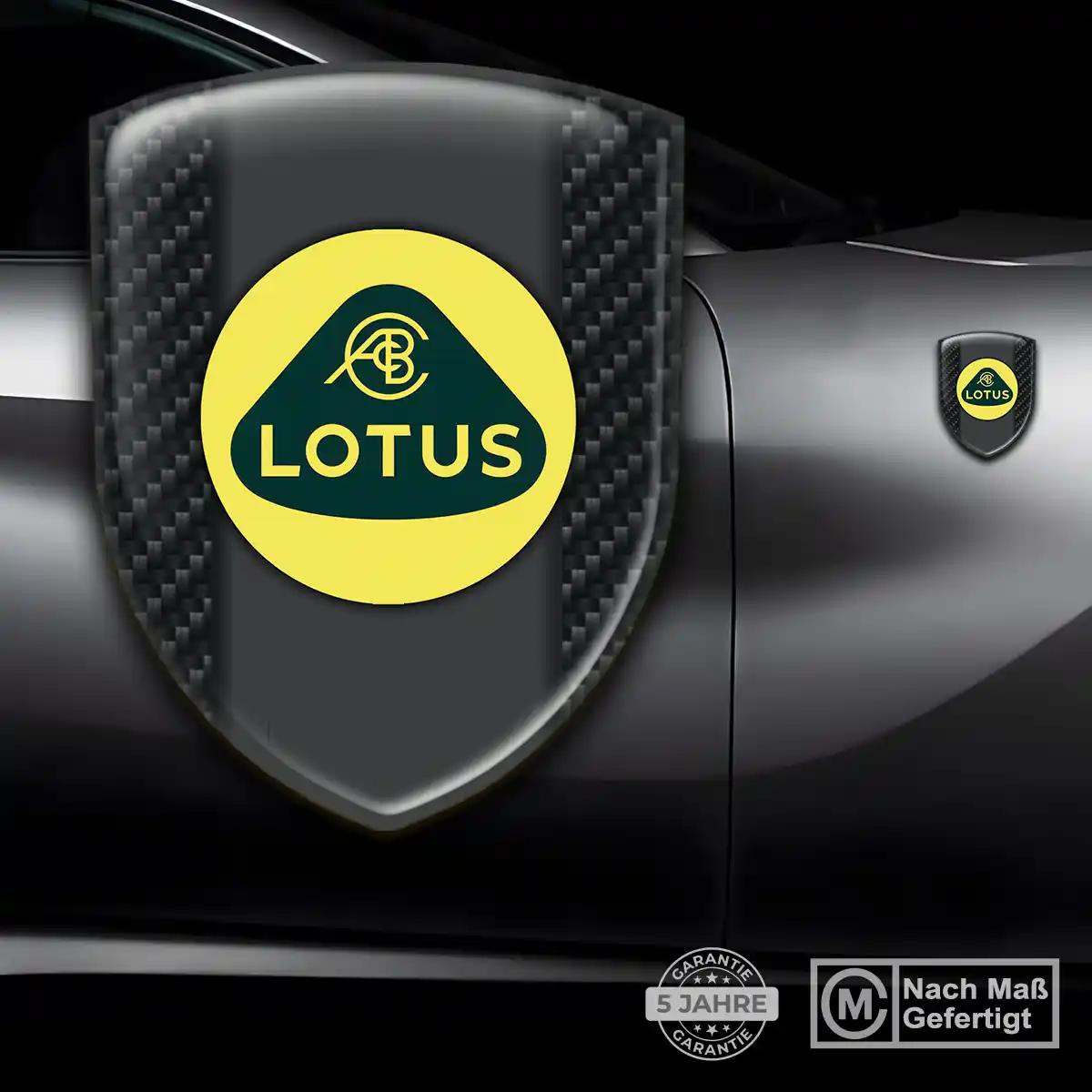 Lotus Embleme Silikon Aufkleber Auto Exterieurdesign