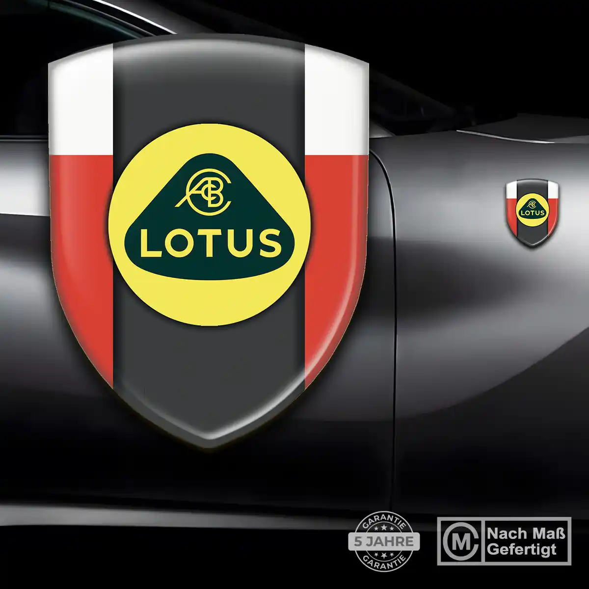 Lotus Embleme Silikon Aufkleber Auto Interieurdesign