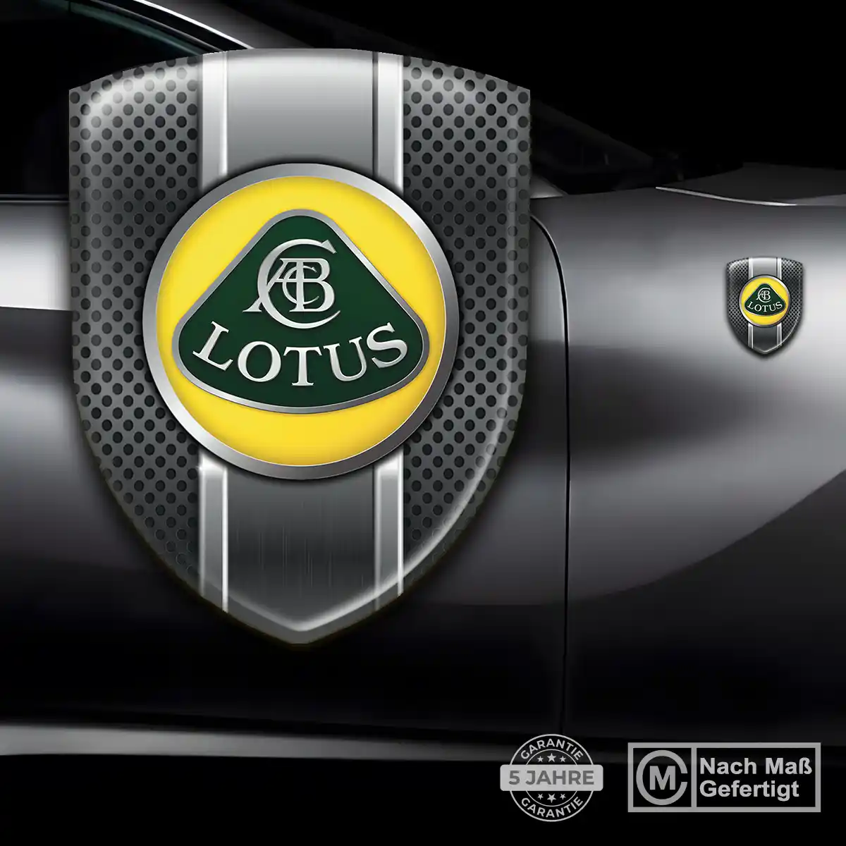 Lotus Embleme Silikon Aufkleber Auto Limitierte Auflage