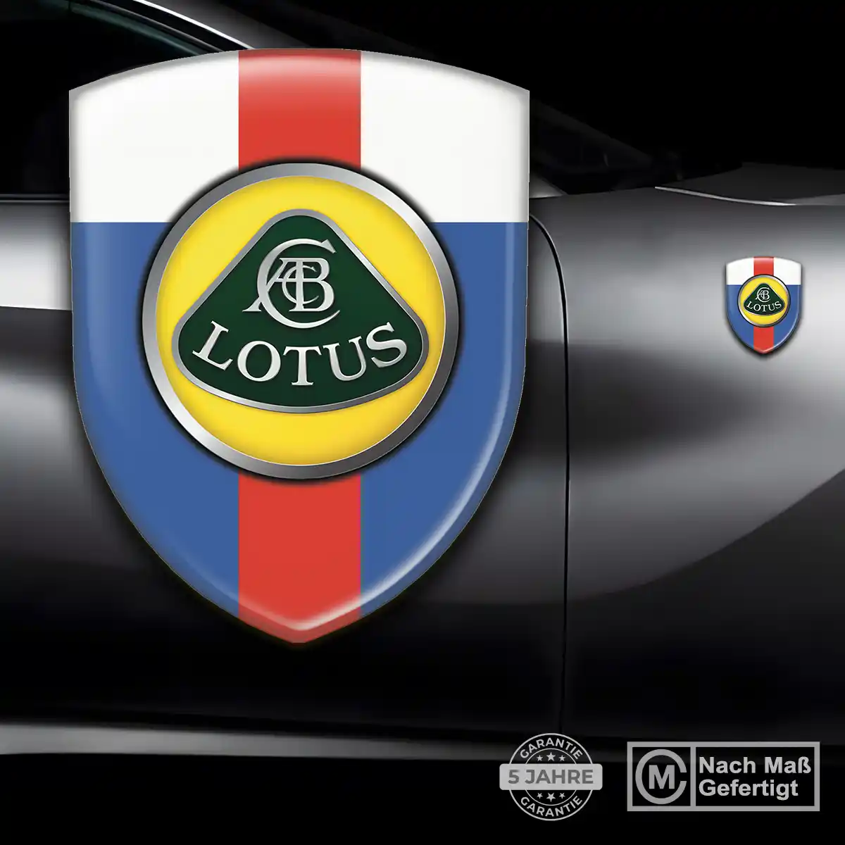 Lotus Embleme Silikon Aufkleber Auto Markenedition