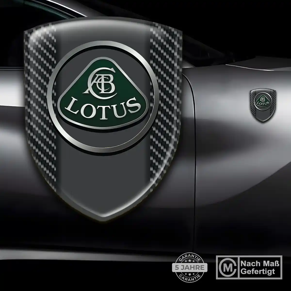 Lotus Embleme Silikon Aufkleber Auto Premiumqualität