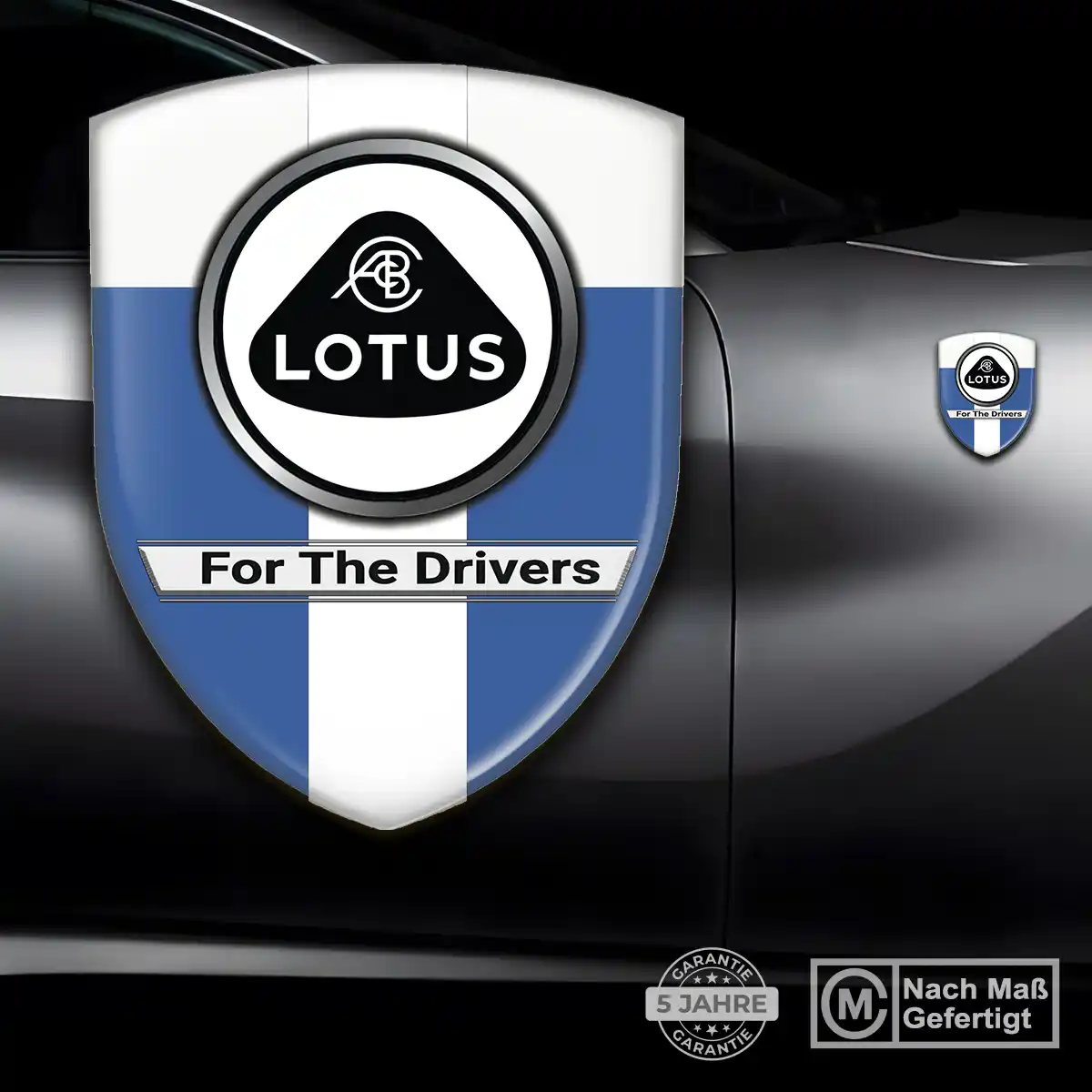 Lotus Embleme Silikon Aufkleber Auto Tuningfahrzeug