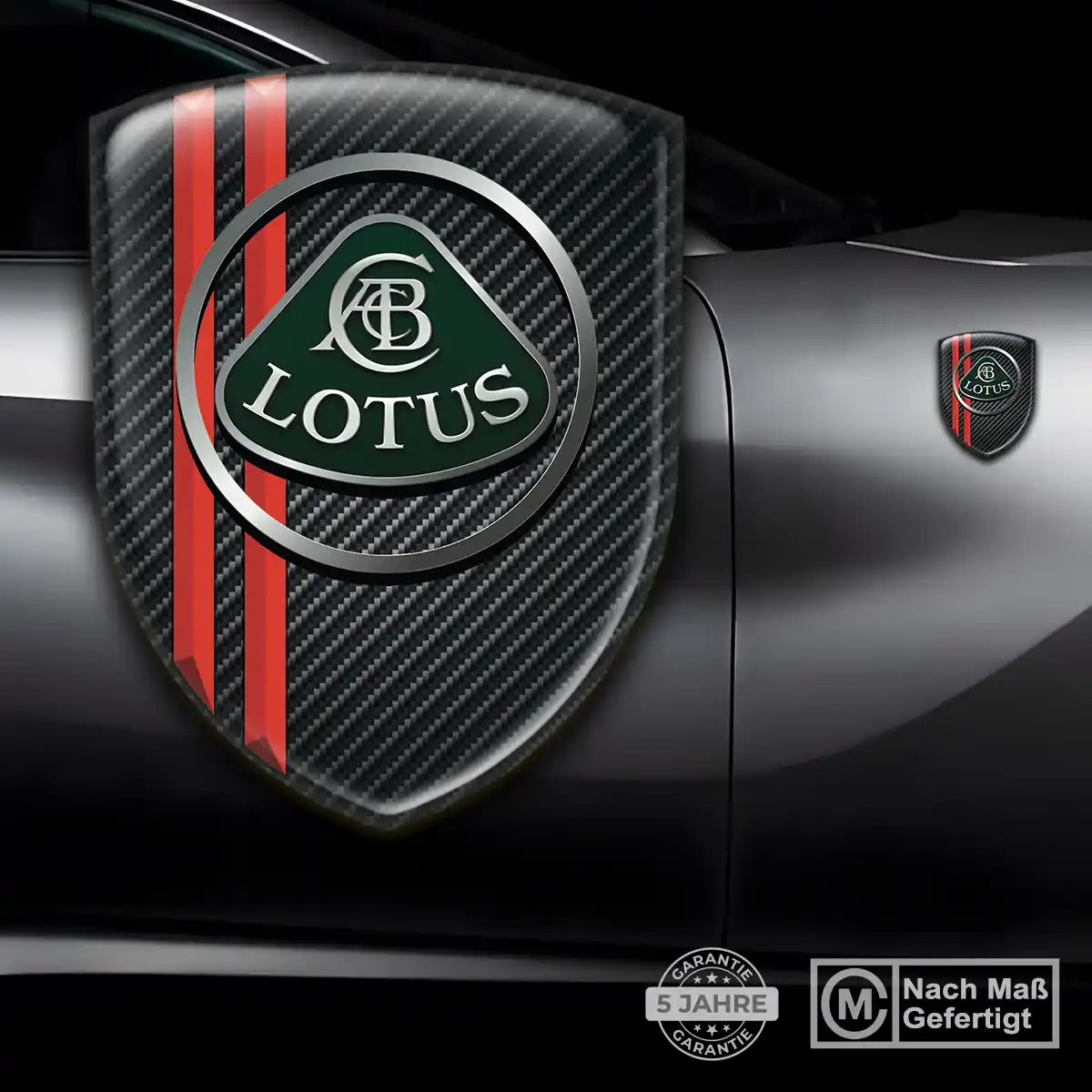 Lotus Embleme Silikon Aufkleber Exterieurdesign