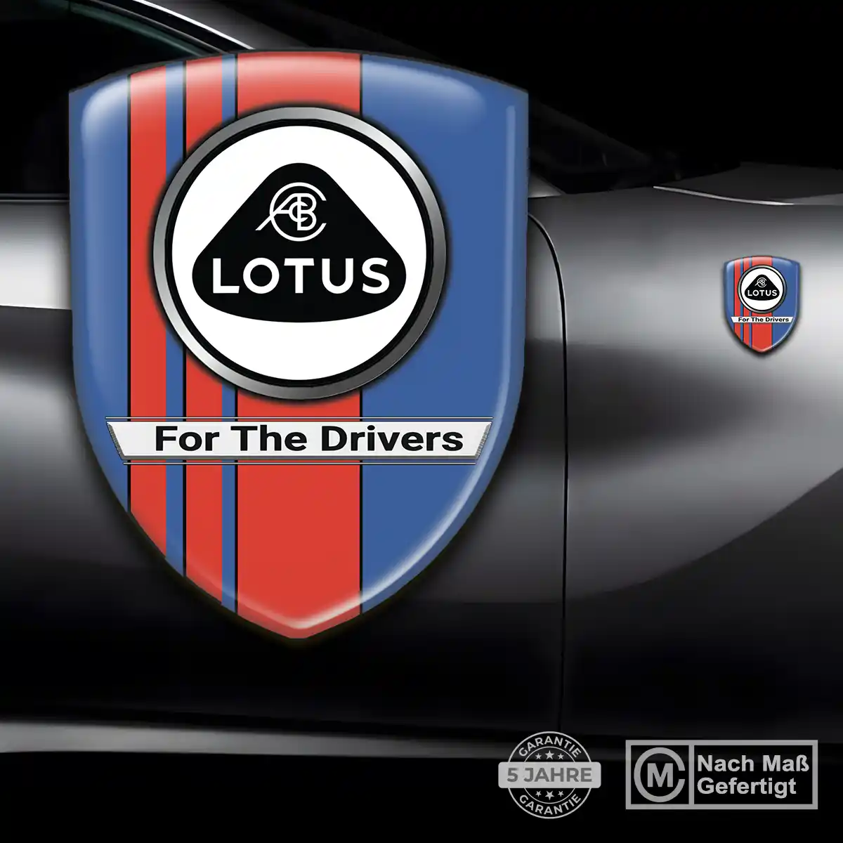 Lotus Embleme Silikon Aufkleber Hochwertiges Harz