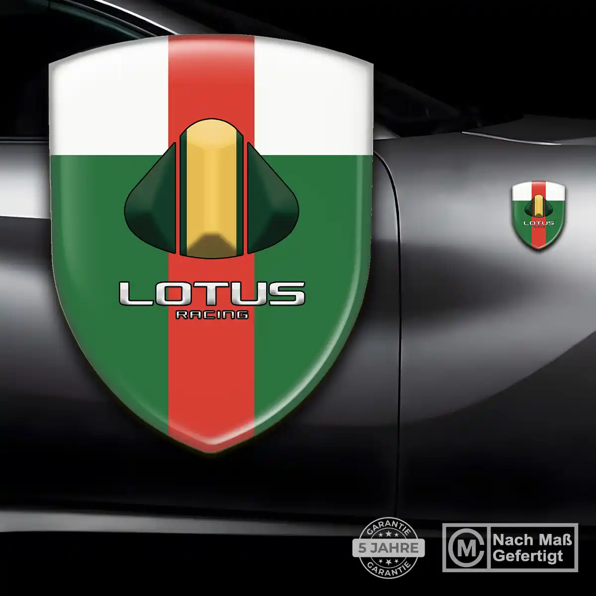 Lotus Embleme Silikon Aufkleber Limitierte Auflage