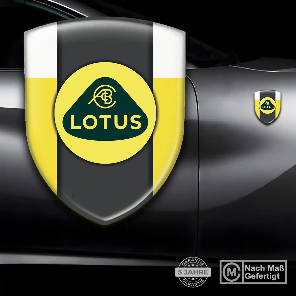 Lotus Embleme Silikon Aufkleber Luxus-Edition