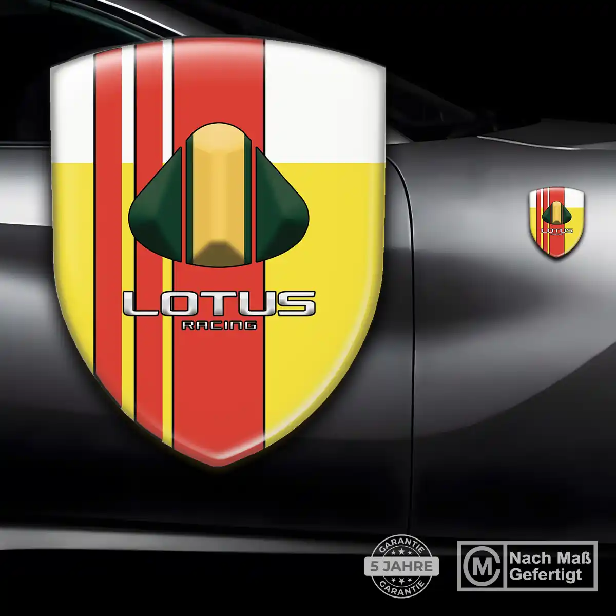 Lotus Embleme Silikon Aufkleber Modernes Design
