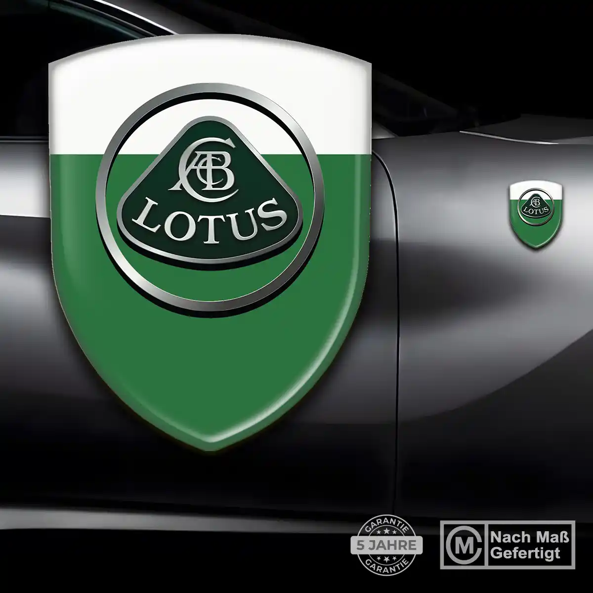 Lotus Embleme Silikon Aufkleber Premium-Edition