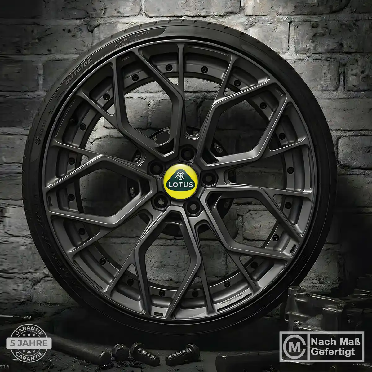 Lotus Felgenemblem Aufkleber Hohe Qualität