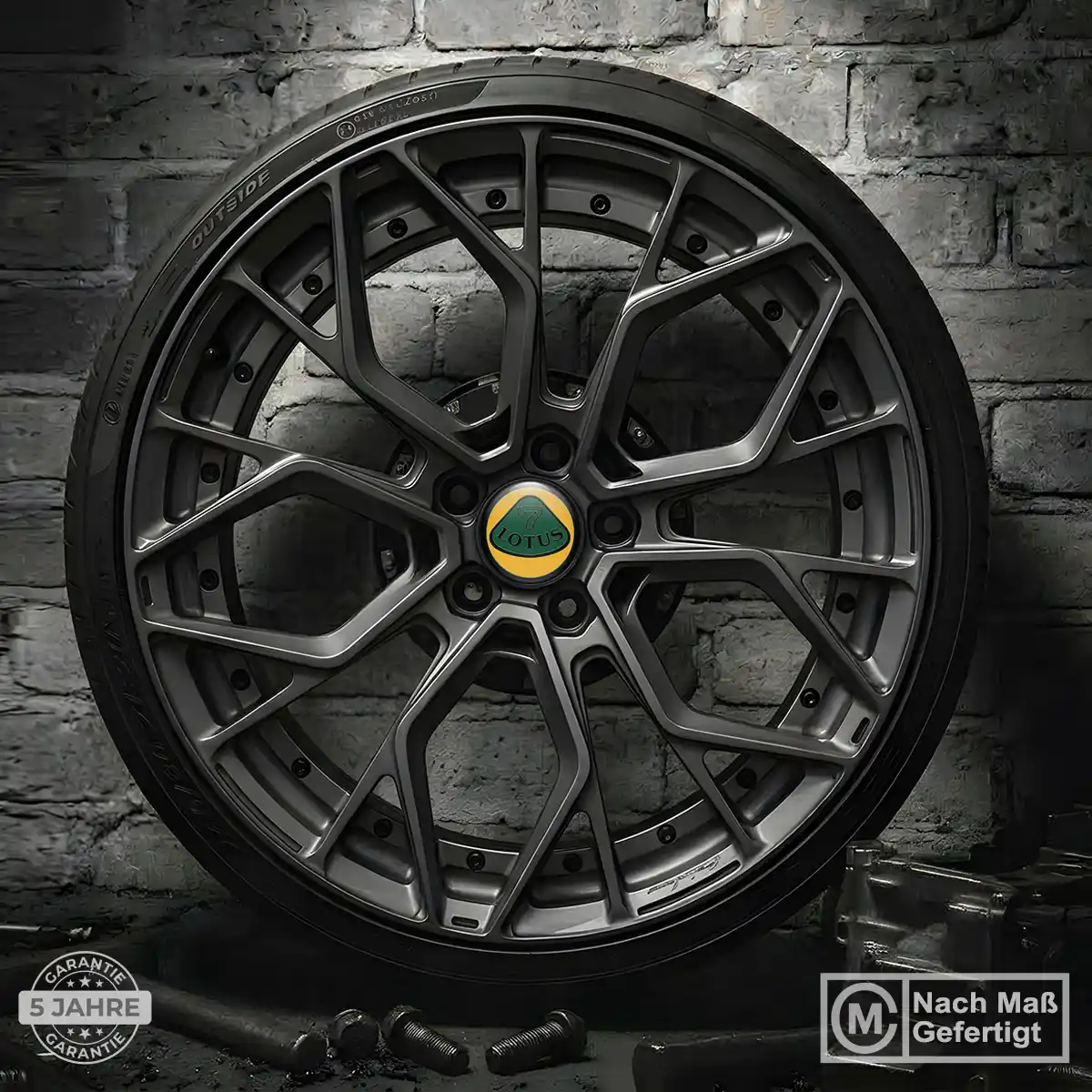 Lotus Felgenemblem Aufkleber Stilvolles Design