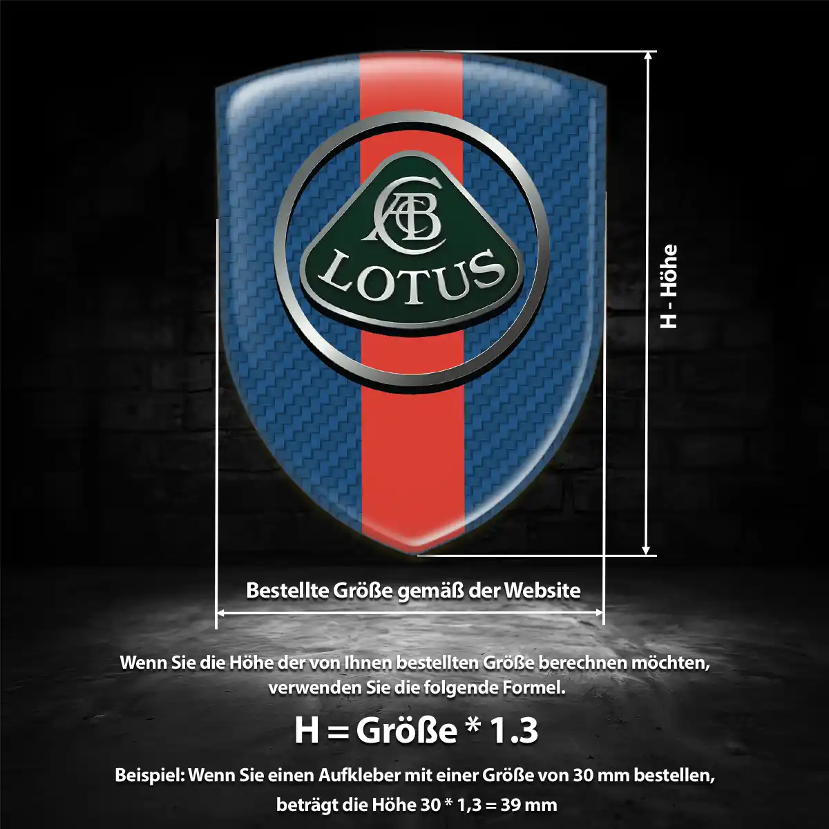 Lotus Silikon Aufkleber Ausdrucksstarkes Design