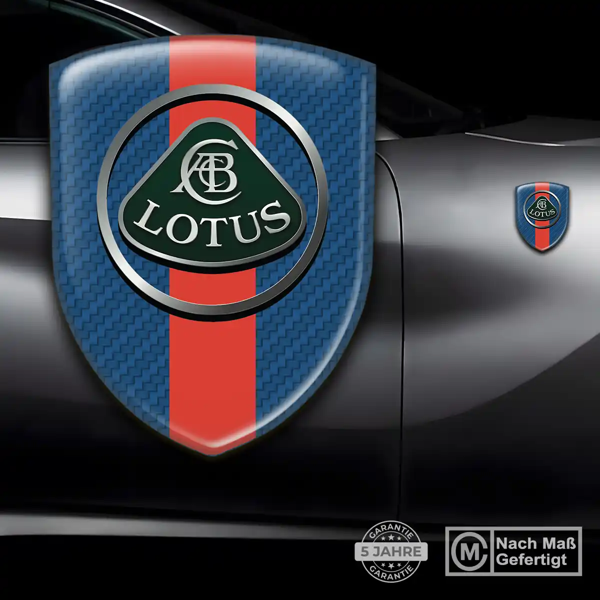Lotus Silikon Aufkleber Ausdrucksstarkes Design