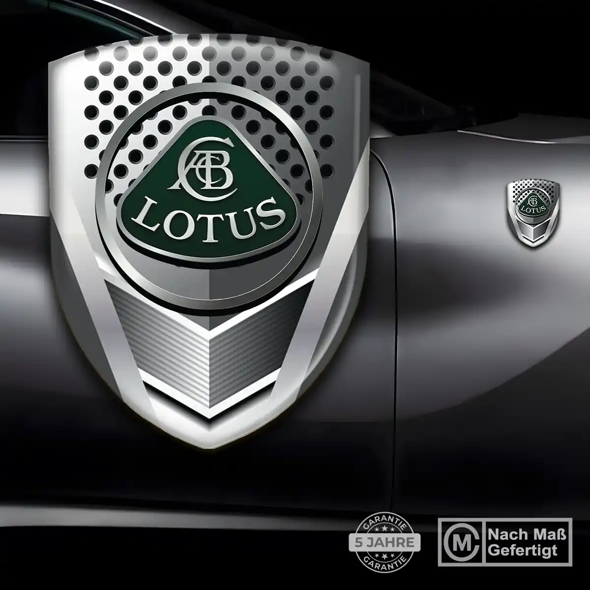 Lotus Silikon Aufkleber Auto Ausdrucksstarkes Design