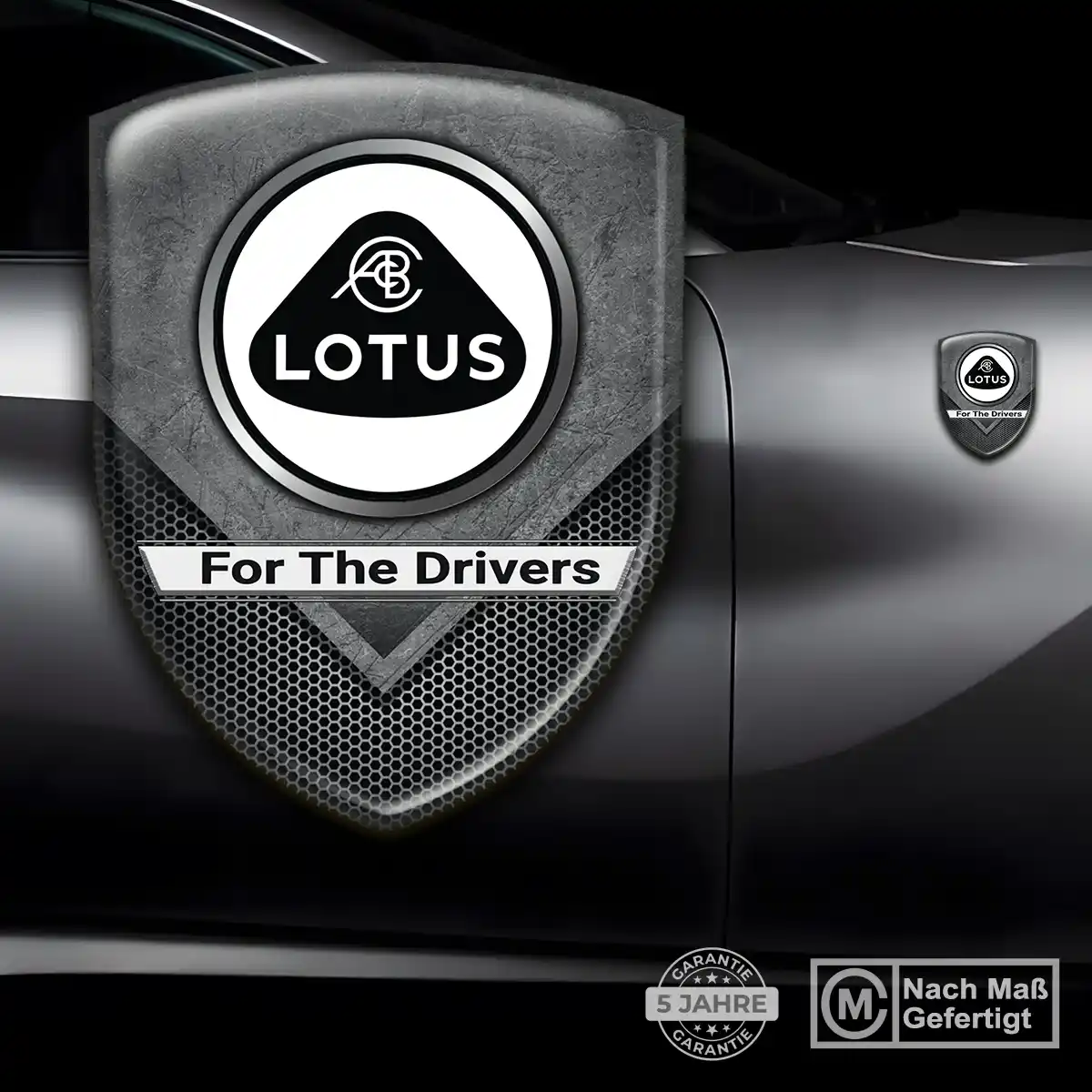 Lotus Silikon Aufkleber Auto Edles Design