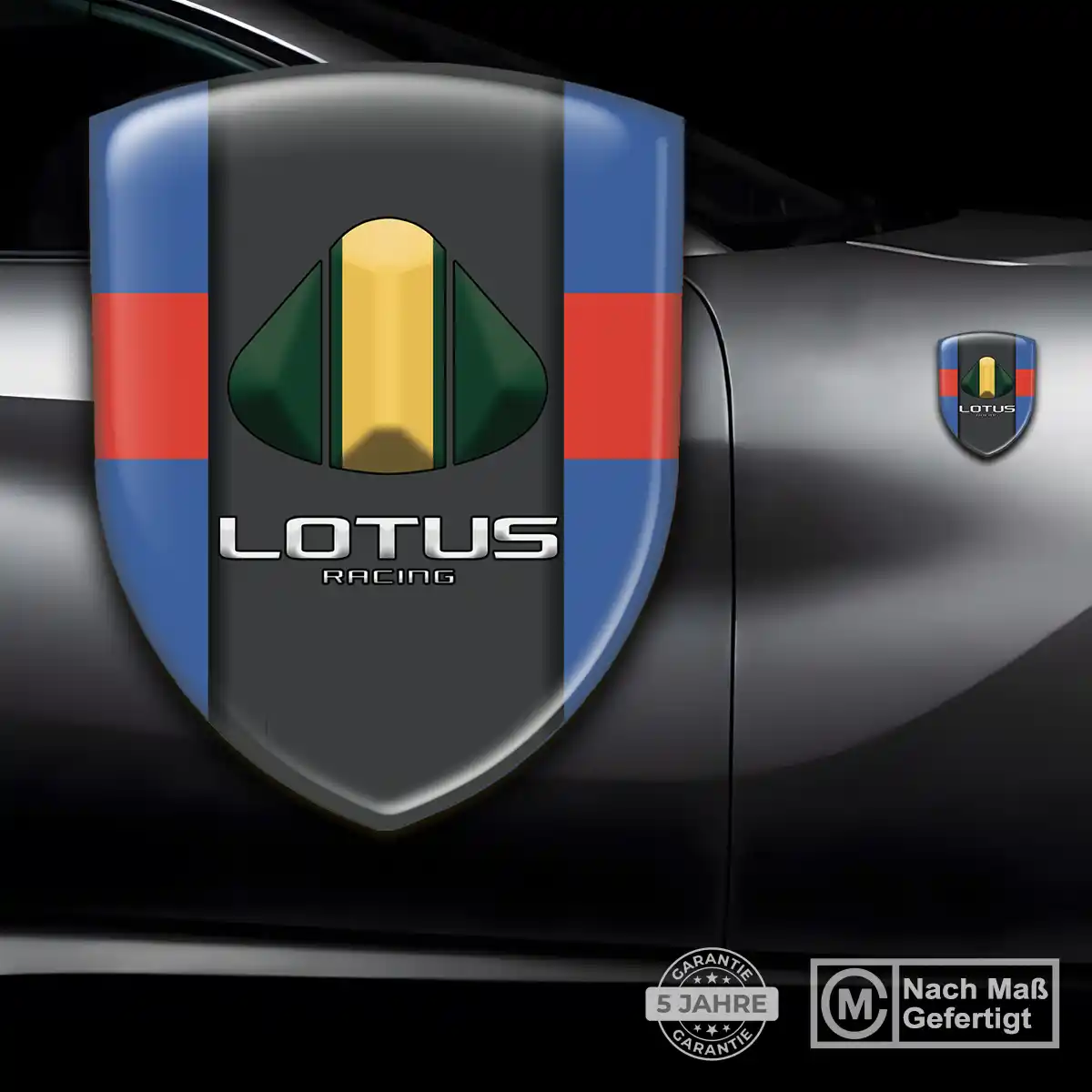 Lotus Silikon Aufkleber Auto Hochwertiges Harz