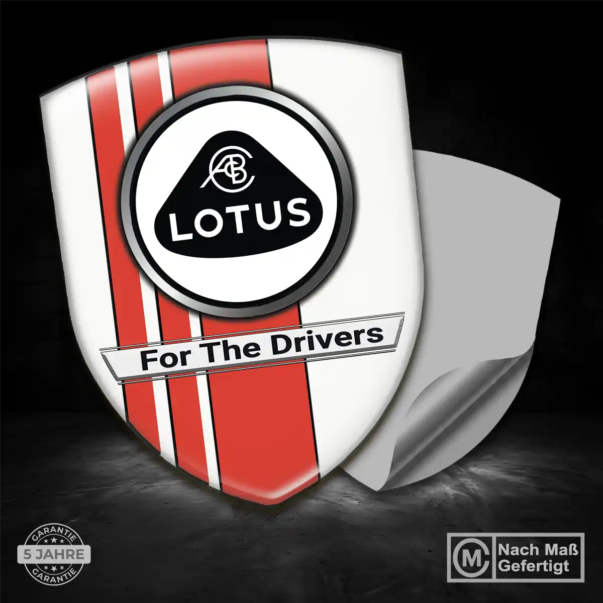 Lotus Silikon Aufkleber Auto Limitierte Auflage
