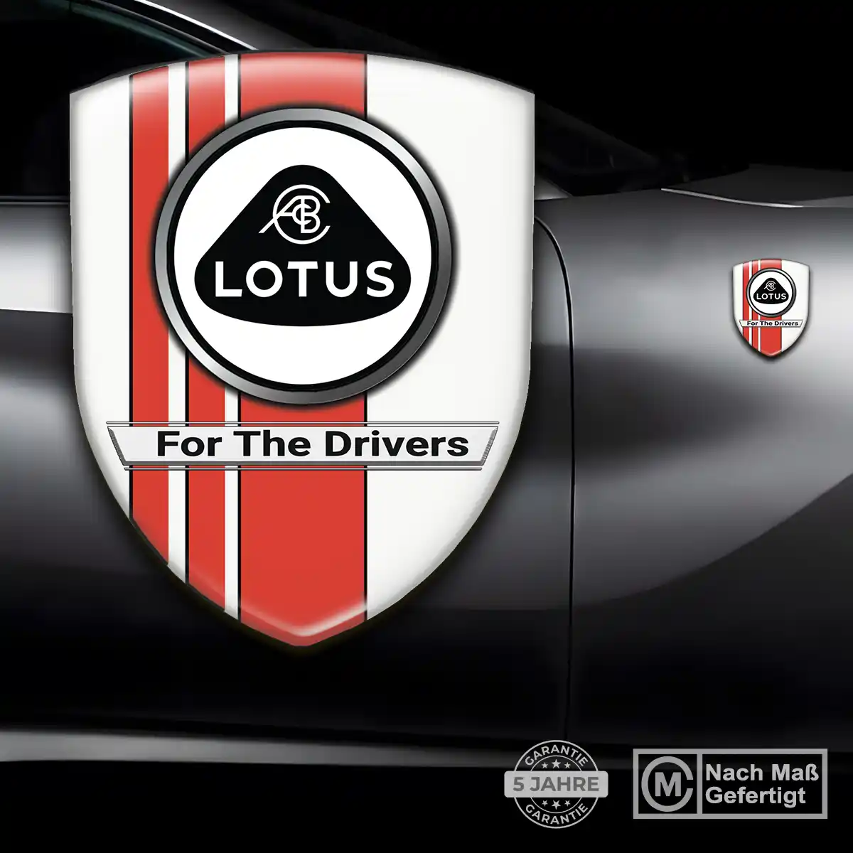 Lotus Silikon Aufkleber Auto Limitierte Auflage