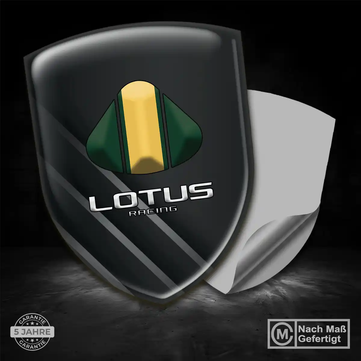Lotus Silikon Aufkleber Auto Markenedition