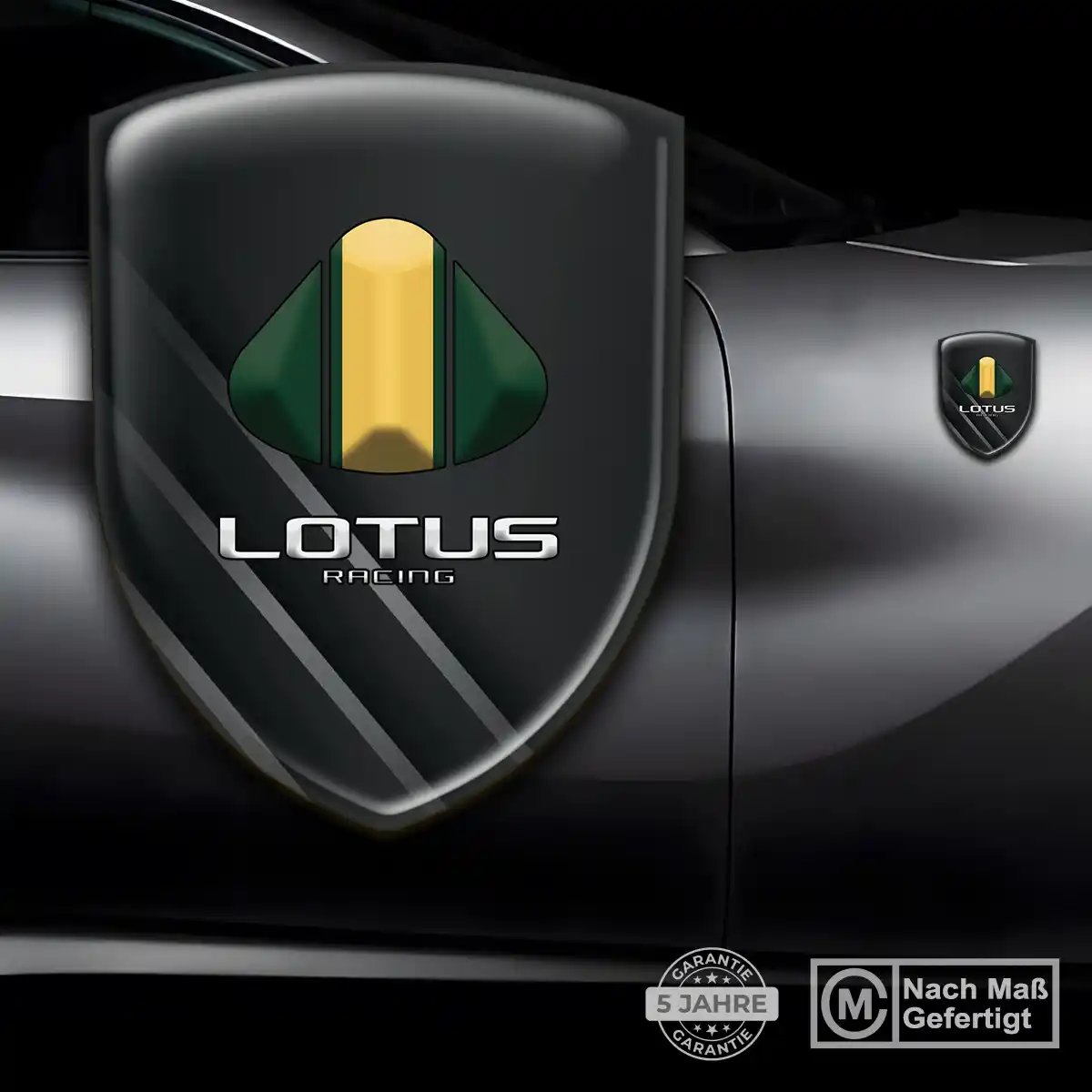 Lotus Silikon Aufkleber Auto Markenedition