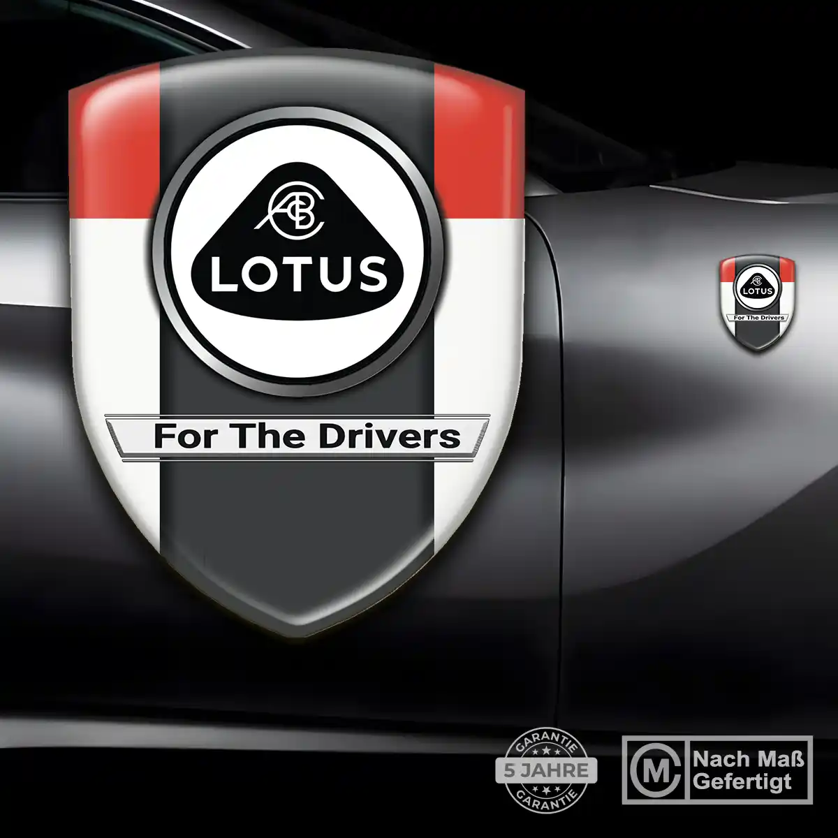 Lotus Silikon Aufkleber Auto Modernes Design