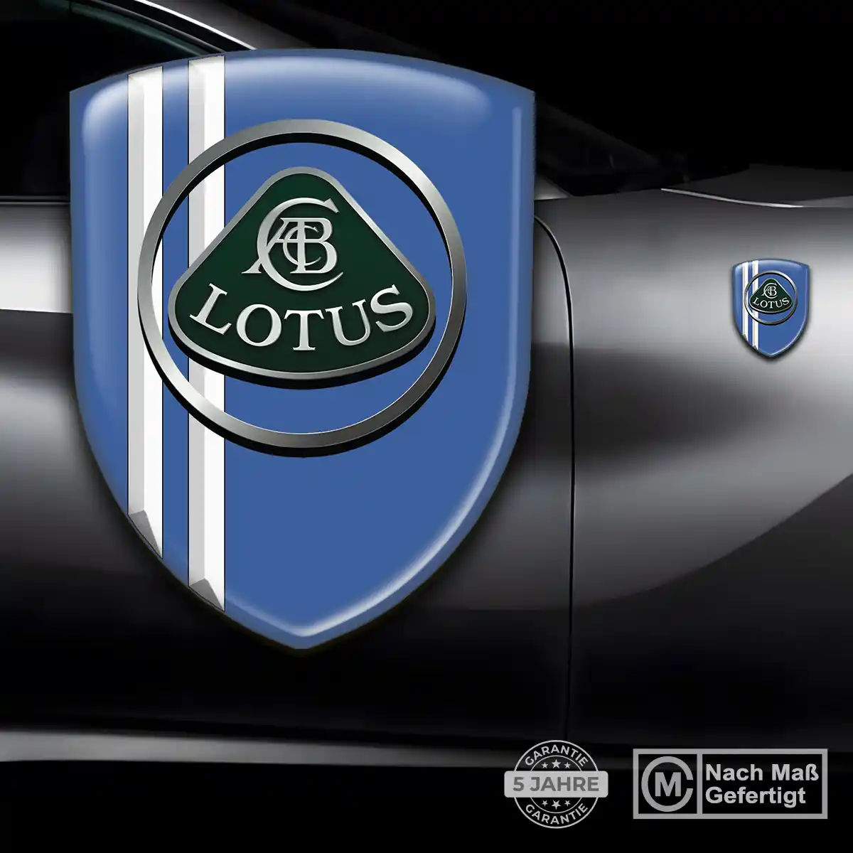 Lotus Silikon Aufkleber Auto Premium-Edition