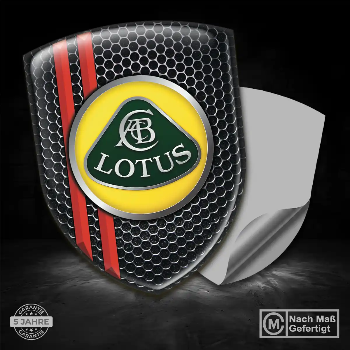 Lotus Silikon Aufkleber Auto Premiumqualität