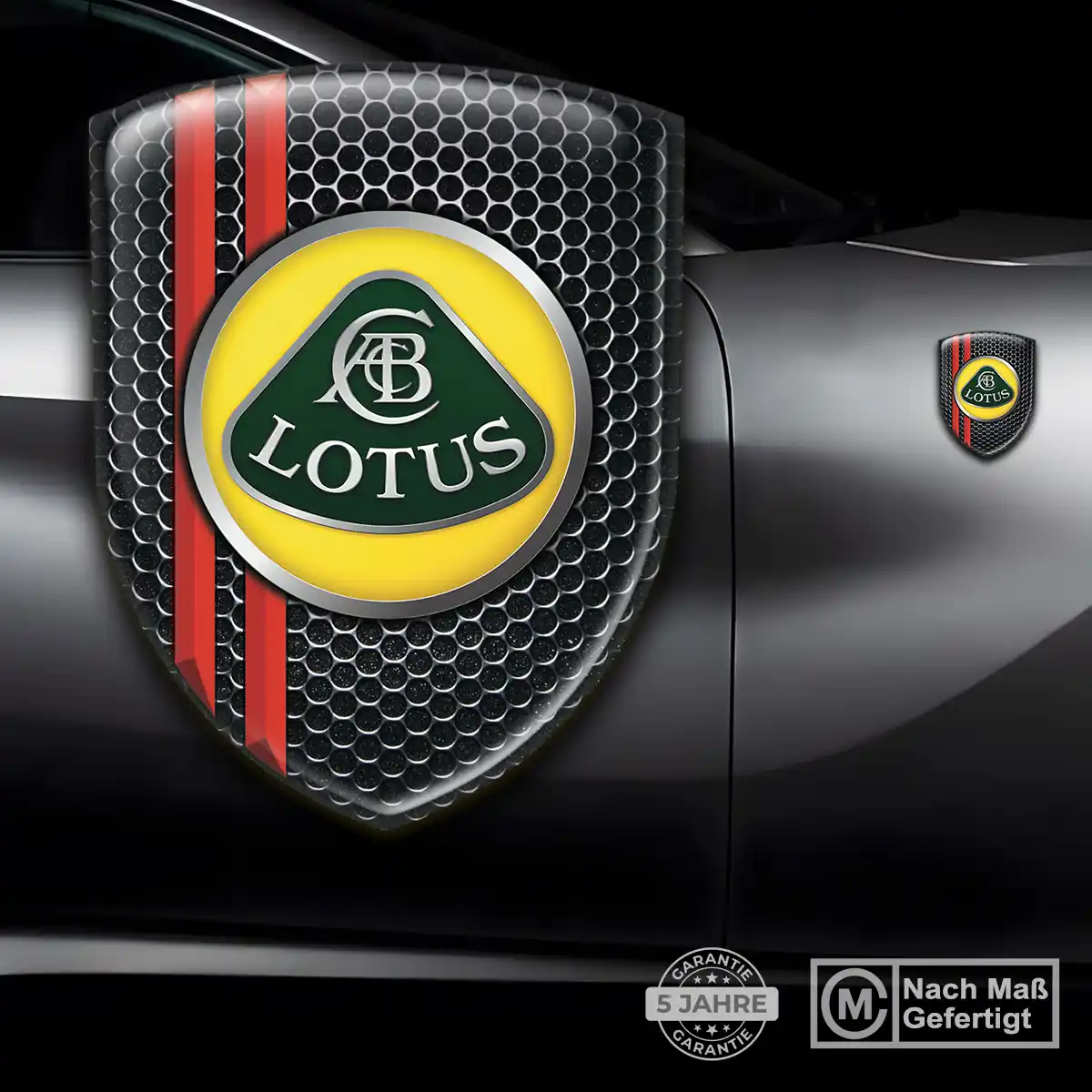 Lotus Silikon Aufkleber Auto Premiumqualität